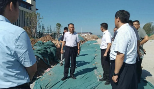 现场办公解决问题 为漯河高中新校区顺利启用创优环境