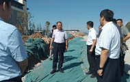 现场办公解决问题 为漯河高中新校区顺利启用创优环境