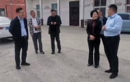 漯河市源汇区教育局领导深入大刘镇初级中学检查指导校园安全工作