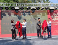 微短剧《1945这条路叫受降路》在河南漯河开机