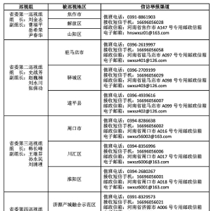 十一届河南省委第四轮巡视完成进驻