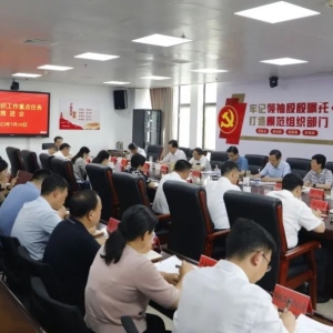 河南省信阳市组织工作重点任务推进会召开