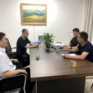 河南省教育厅防汛工作专项督导检查组到信阳航空职业学院检查防汛工作