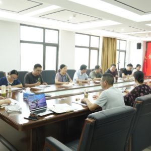 河南省信阳市潢川法院召开第三次优化营商环境省评填报分析会