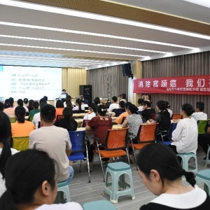 消除宫颈癌 我们在行动 河南省信阳市中医院开展义诊进社区活动