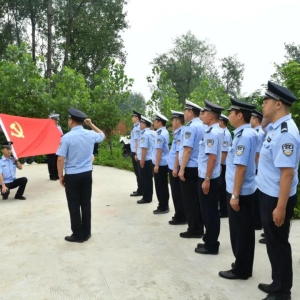 传承革命薪火 赓续警营华章 河南息县公安局组织庆“八一”参观革命旧址暨交流座谈会