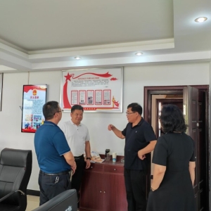 漯河市源汇区人大常委会党组书记、主任高宏伟到大刘镇调研人大代表联络站建设工作