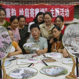 漯河市源汇区：传承传统文化 丰富廉洁教育