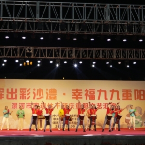 漯河市离退休干部“增辉出彩沙澧 幸福九九重阳”文艺汇演举办