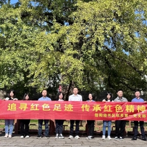 河南信阳经开区开展主题党日活动