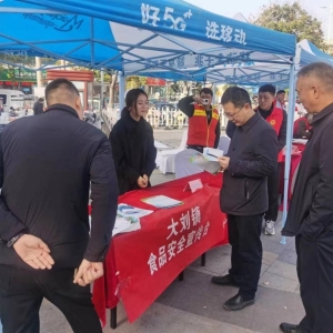 漯河市源汇区大刘镇积极开展食品安全宣传周活动