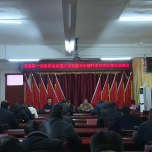 十三届息县县委第六轮巡察反馈会召开