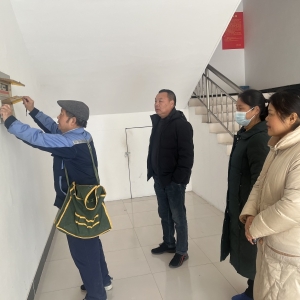 漯河市郾城区老干部活动中心开展水电安全排查