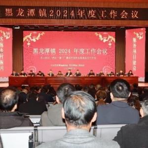 漯河市示范区黑龙潭镇召开2024年度工作会议