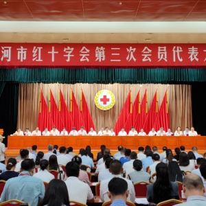 漯河市红十字会第三次会员代表大会召开