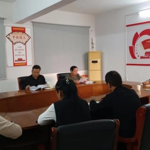 漯河市舞阳县物资总公司贯彻落实全县组织工作会议精神