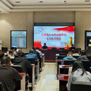 漯河市源汇区大刘镇开展“月例会”活动