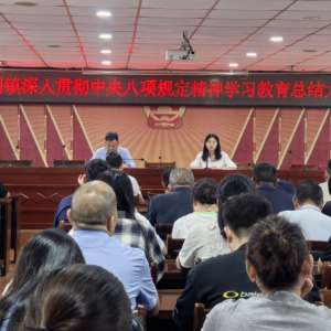 漯河市源汇区大刘镇召开贯彻中央八项规定精神学习教育总结大会