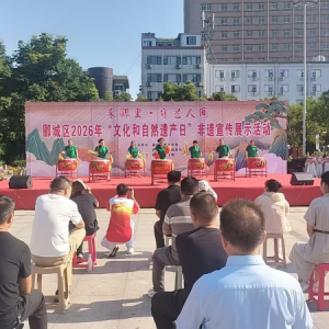 漯河郾城：2026“文化和自然遗产日”非遗主题系列活动点亮群众生活